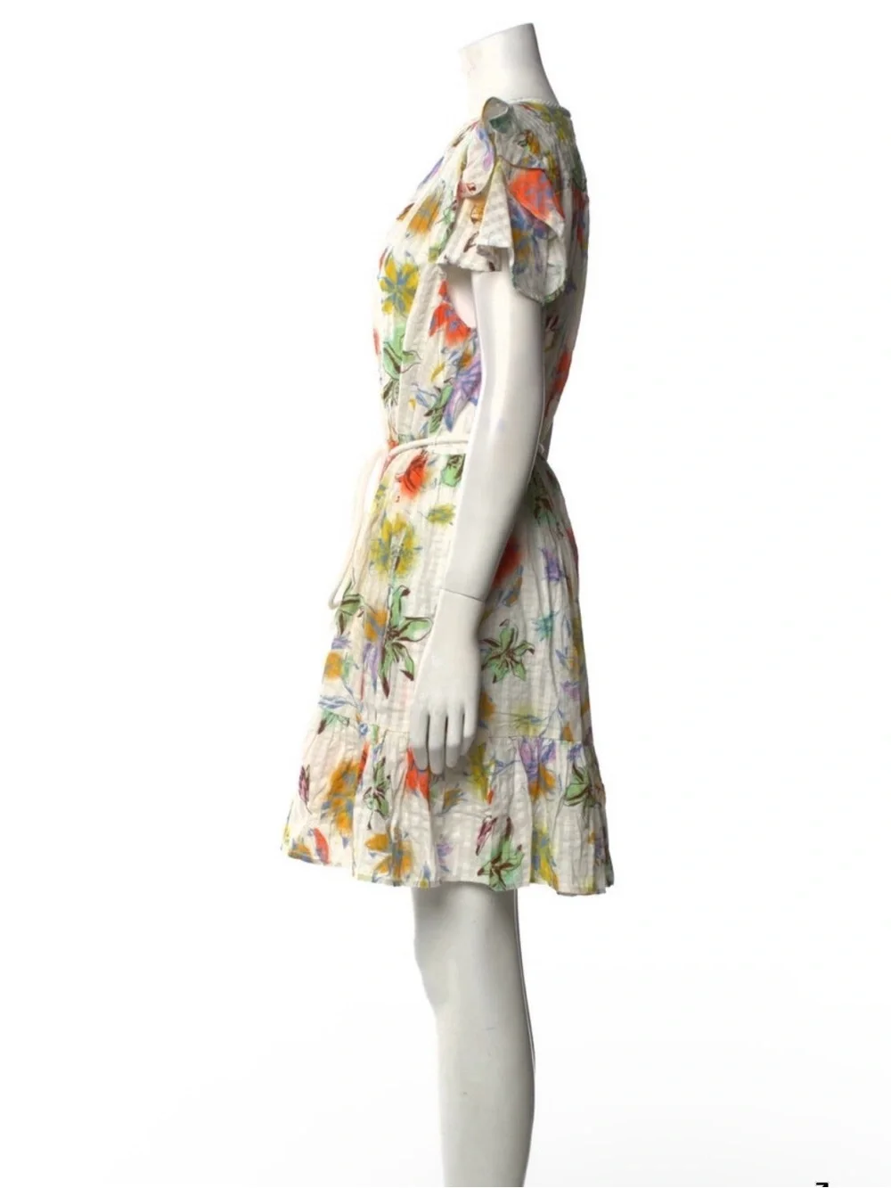Tanya Taylor Floral Print A-line NWOT dress XL - Picture 2 of 3